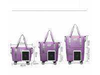 Телега текстильная (съёмные колёса)